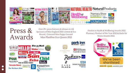 PLASTFREE emerges as top12 Finalists for Health & Wellbeing awards 2022