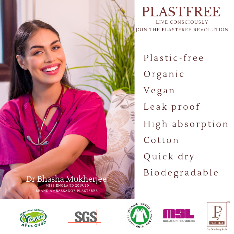 PLASTFREE 100% Organic Cotton MATERNITY Multipack OFFER (Pack of 12-120 Pads) save upto £7