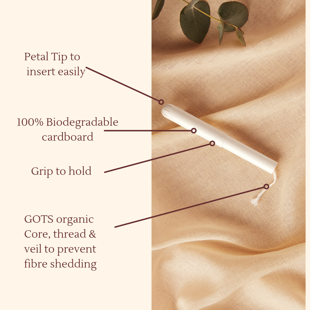 PLASTFREE 100% Organic Cardboard Applicator SUPER Tampons MULTIBUY SAVE £10 (Pack of 12 -168pcs)